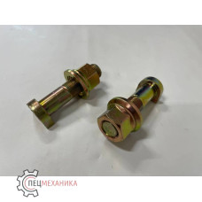 Шпилька колеса SHACMAN X3000 переднего с гайкой, M22*92*1.5