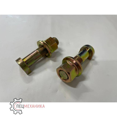 Шпилька колеса SHACMAN X3000 переднего с гайкой, M22*92*1.5