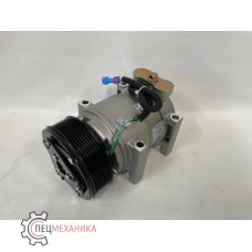 Компрессор кондиционера SHAANXI F3000/X3000/M3000 8PK дв.WP10 (вертикальное крепление)