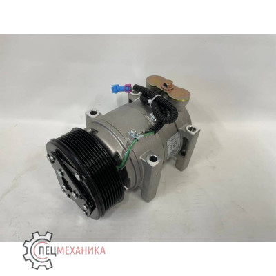 Компрессор кондиционера SHAANXI F3000/X3000/M3000 8PK дв.WP10 (вертикальное крепление)