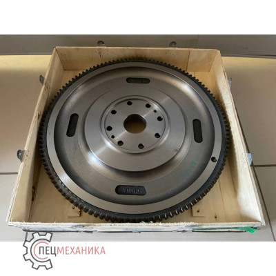 Маховик SHAANXI/SHACMAN X3000 в сборе с венцом 118 зубьев дв.CUMMINS M11, ISM11, QSM11, ISMe