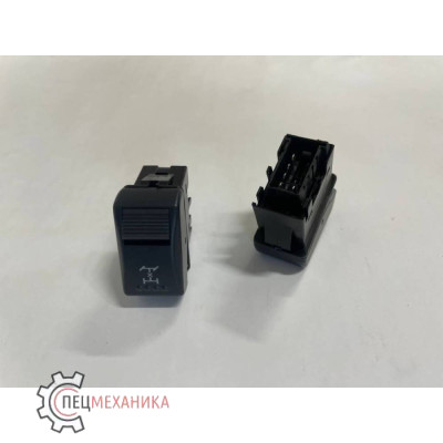 Переключатель SHAANXI X3000 щитковый блокировки дифференциала межосевого